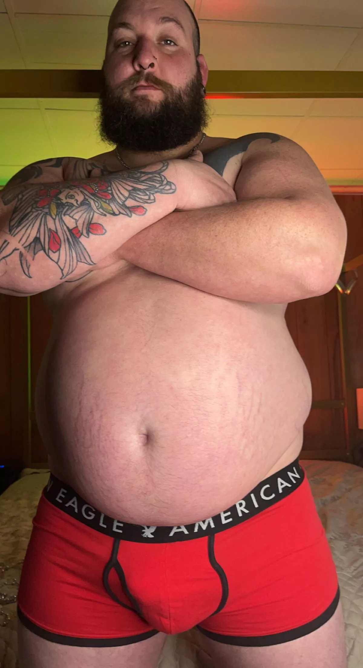 Are you going to be good? Or do I have to tell Santa you were naughty?