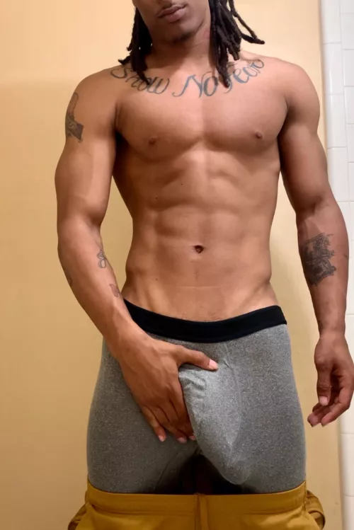 big black bulge