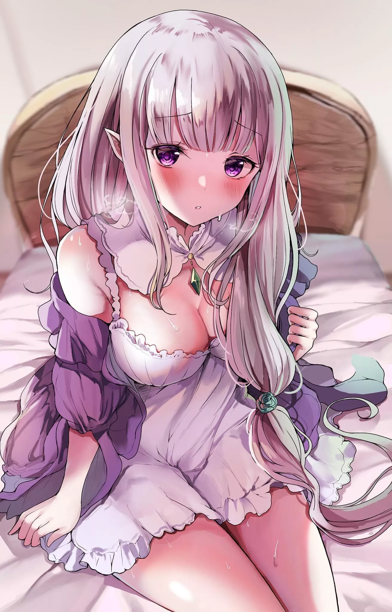 Blushing Emilia