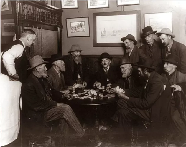 Can anyone identify what kind of boots these men in the 19th-century Wild West are wearing?