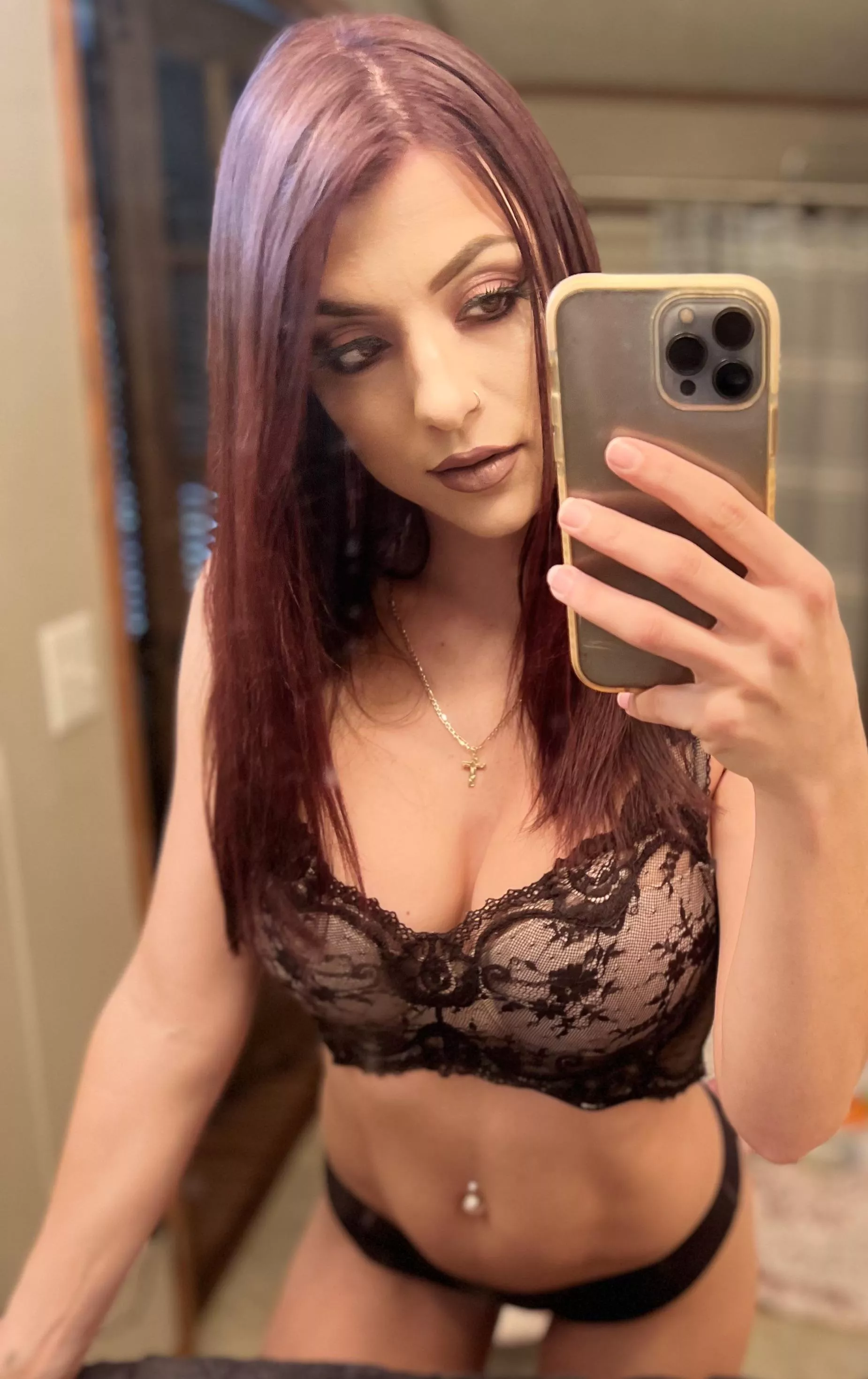 Changed my hair for daddy! Hope he likes it!