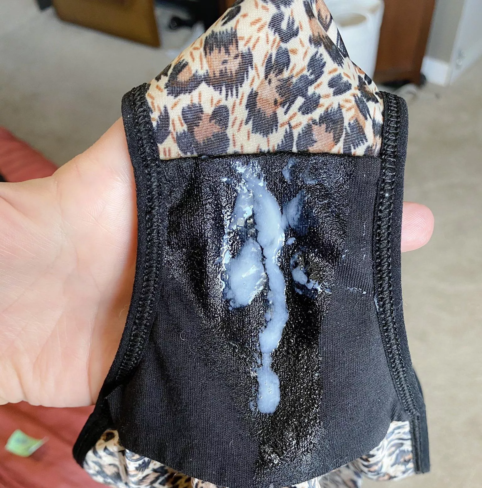 Creamy and wet enough for you to enjoy. 😉