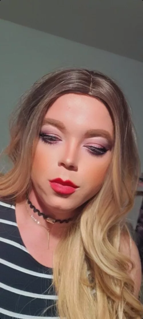 Crossdresser makeup