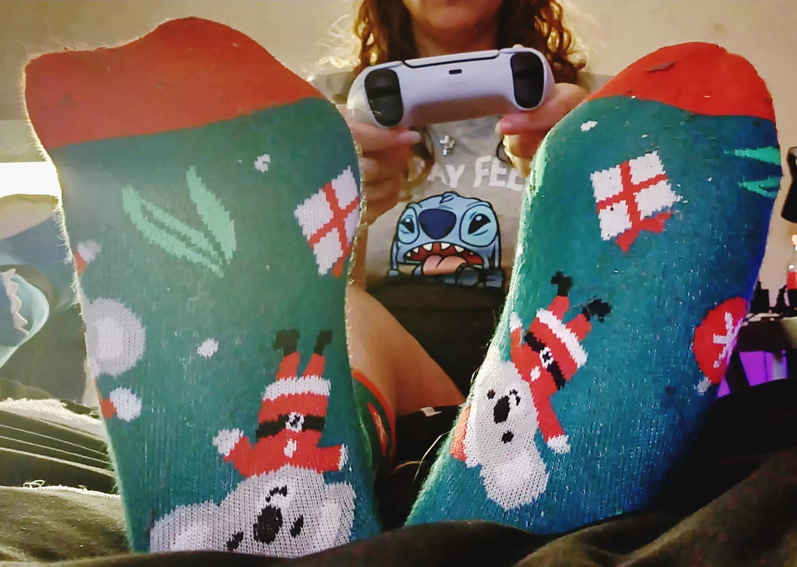 Cute Xmas socks. Can't wait for these koalas to be black with my sweat and filth! How many days should I wear them???