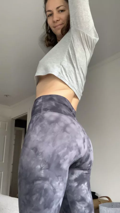 Definitely no bra under there. I love to feel the breeze on my under-boob.