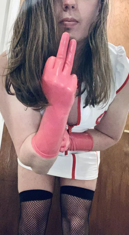 Do you like my new gloves?