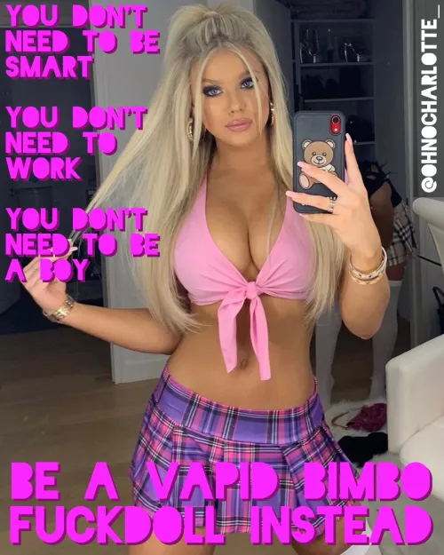 Don't let anyone tell you any of that matters