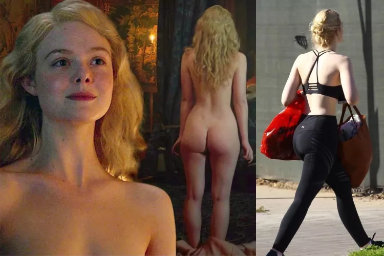 Elle Fanning has a really nice ass