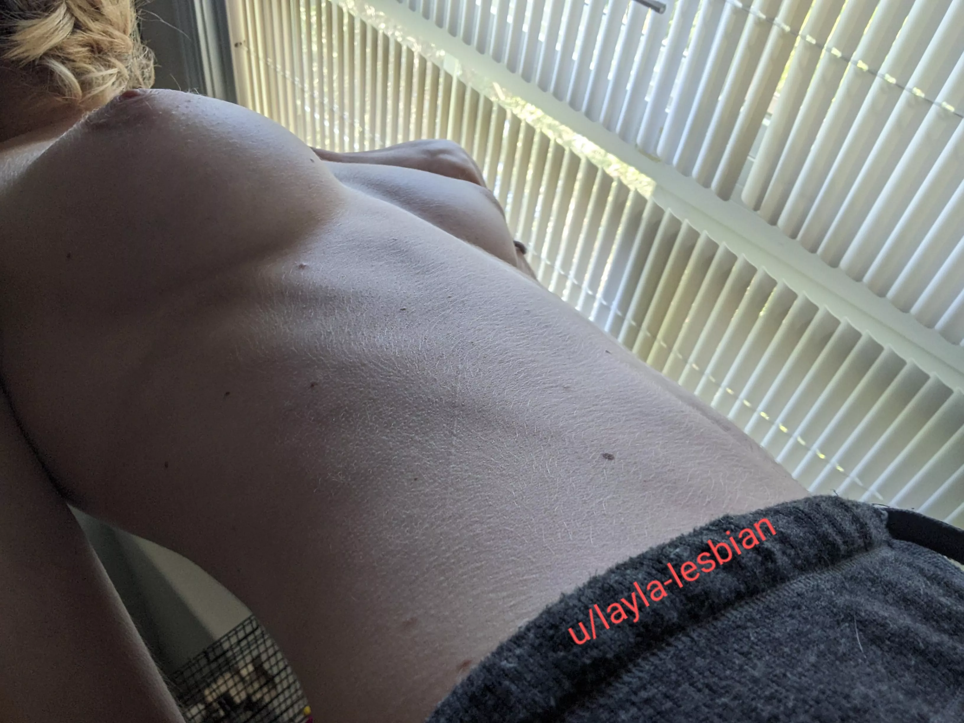 Enjoying the view from down there?