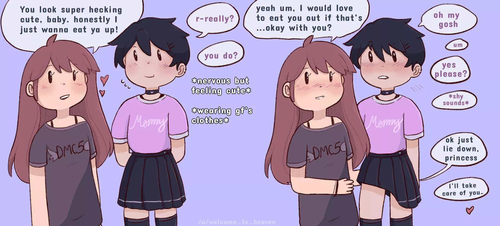 Feminization but it's wholesome & appreciative instead of degrading..? [OC]