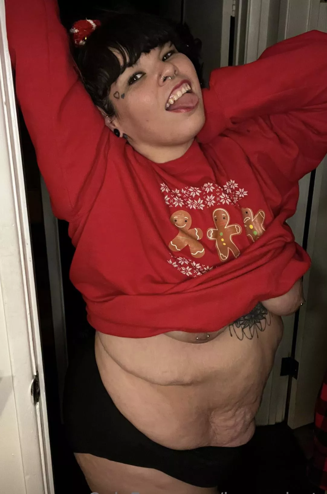 Gingerbread Cookie Sweater