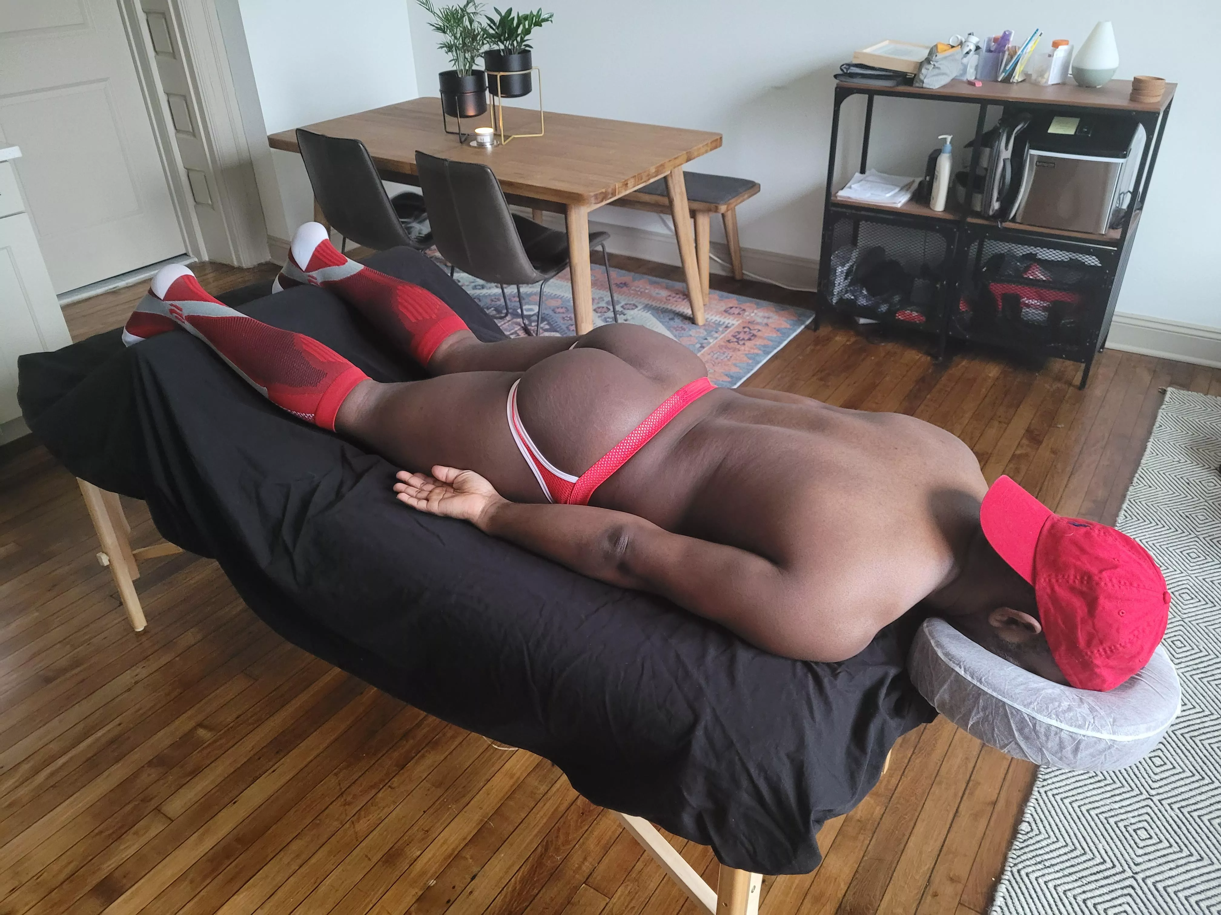 I could use a nice rubdown