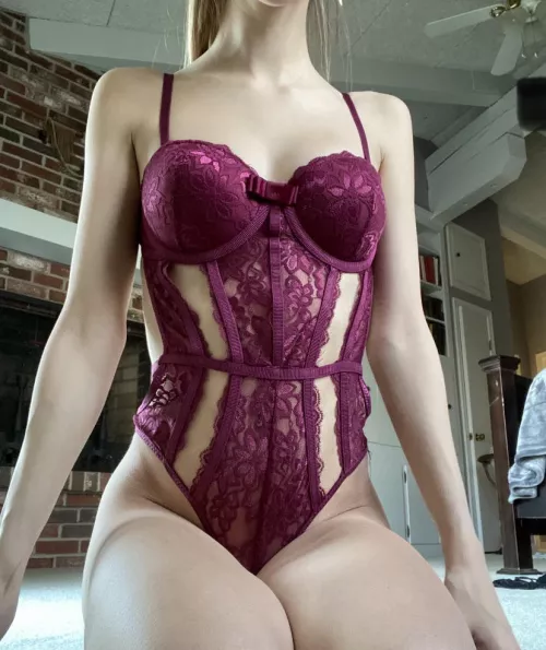 i love this purple/pinkish body suit so much