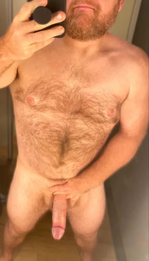 Insanely hairy, for a ginger