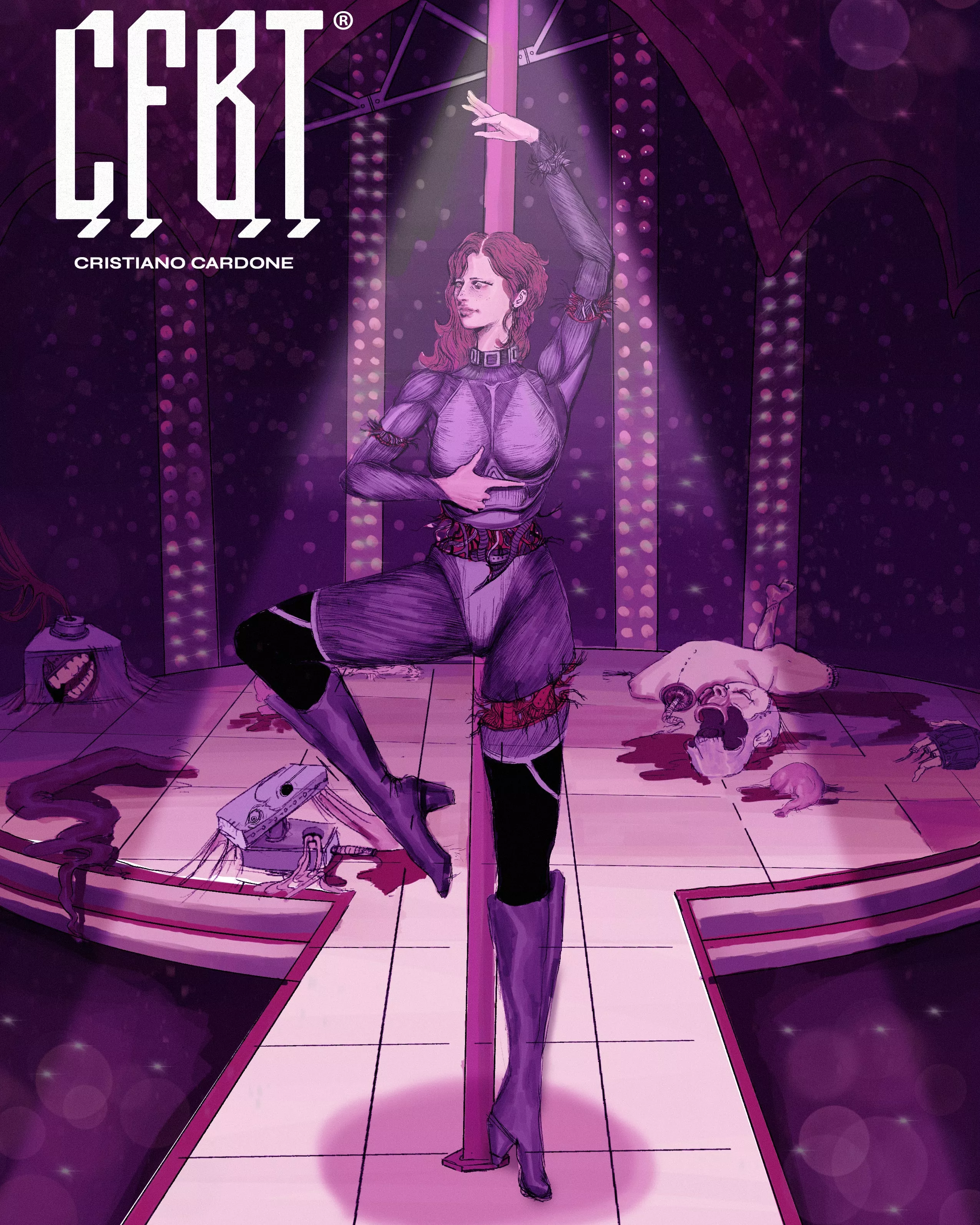 I've recently published my first webcomic. Go read it on cfbtcomic.com for more gorey thriller action!