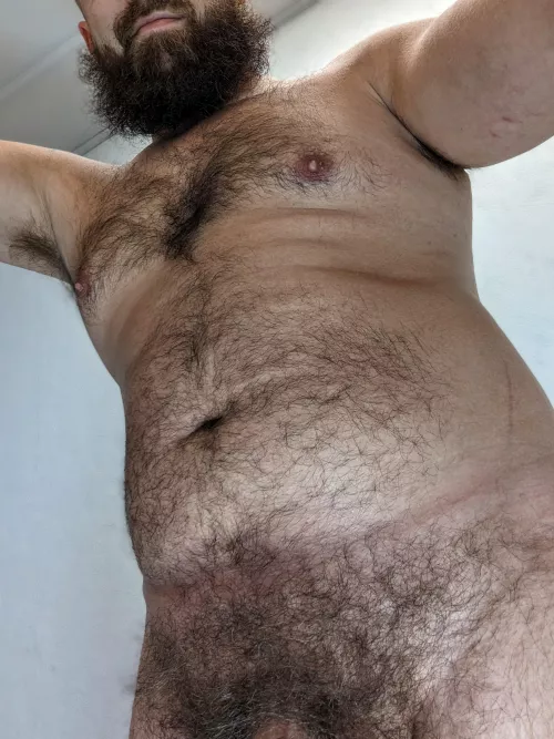 just a little hairy 🥴