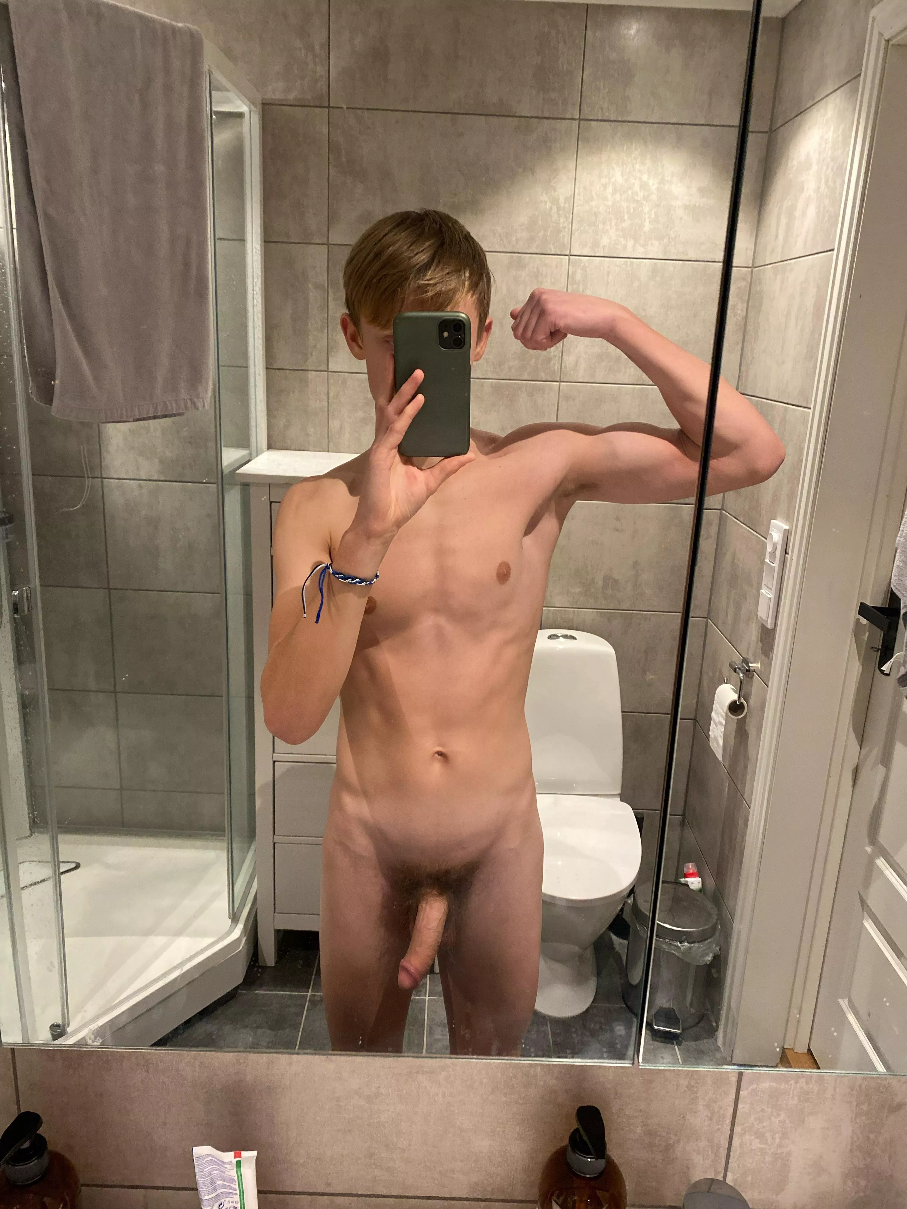 Just finished working out