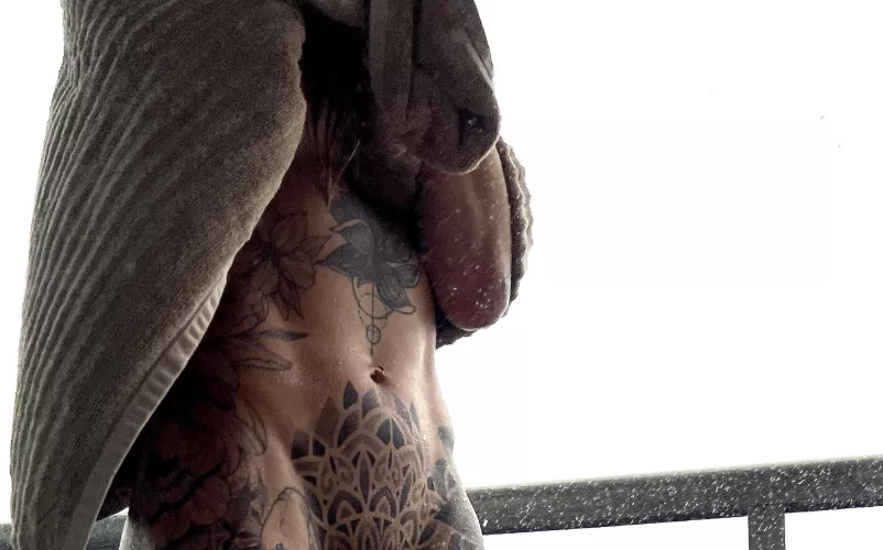 Just hanging out in the rain