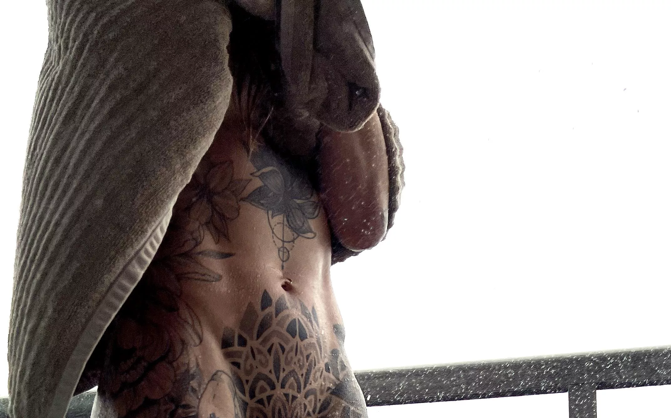 Just hanging out in the rain