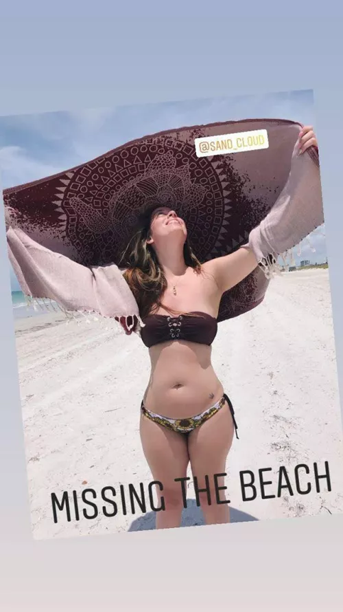 Love to show your husband a good time at the beach ;)