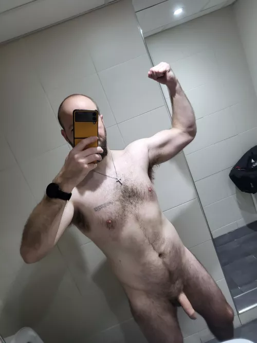 (m) post workout, slow and steady progress
