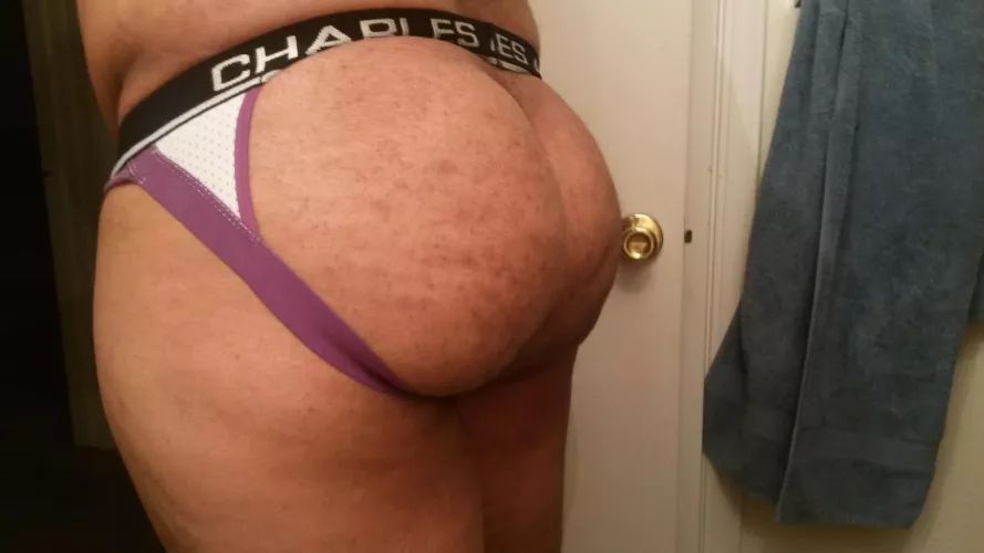 my ass in a jock