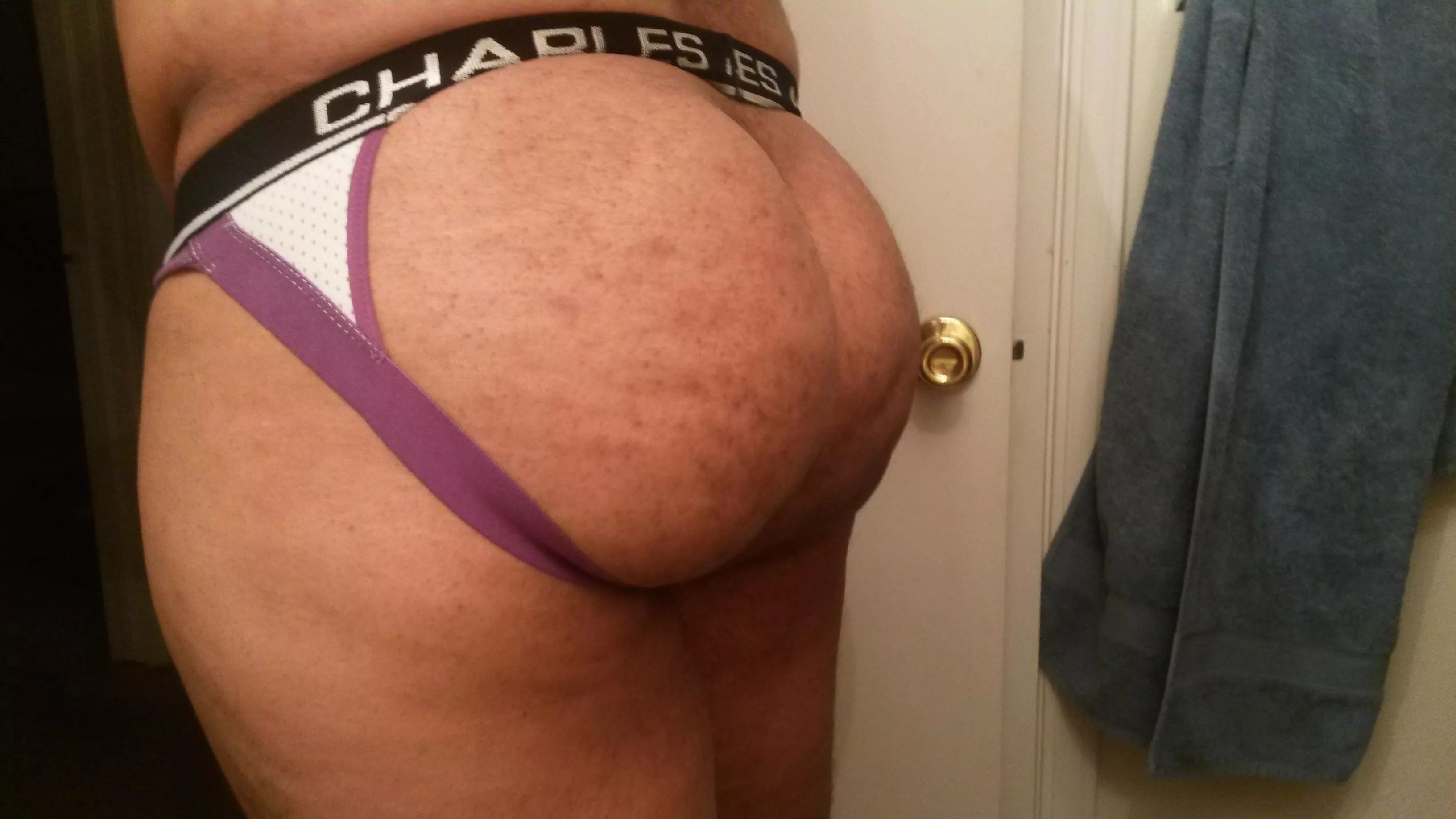 my ass in a jock