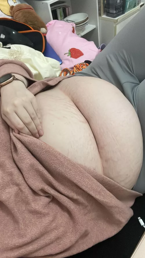 My belly after a takeaway ;)