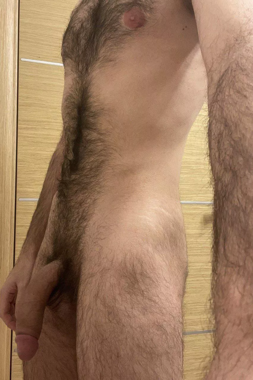 My hairy cock