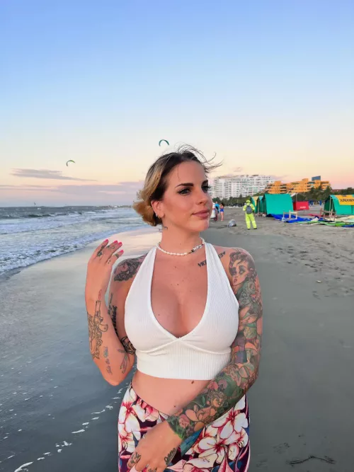 My tattoos getting some sun, don’t call the tattoo police