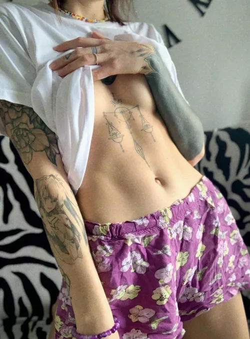 My tummy will look better covered in your cum 😏 [img]