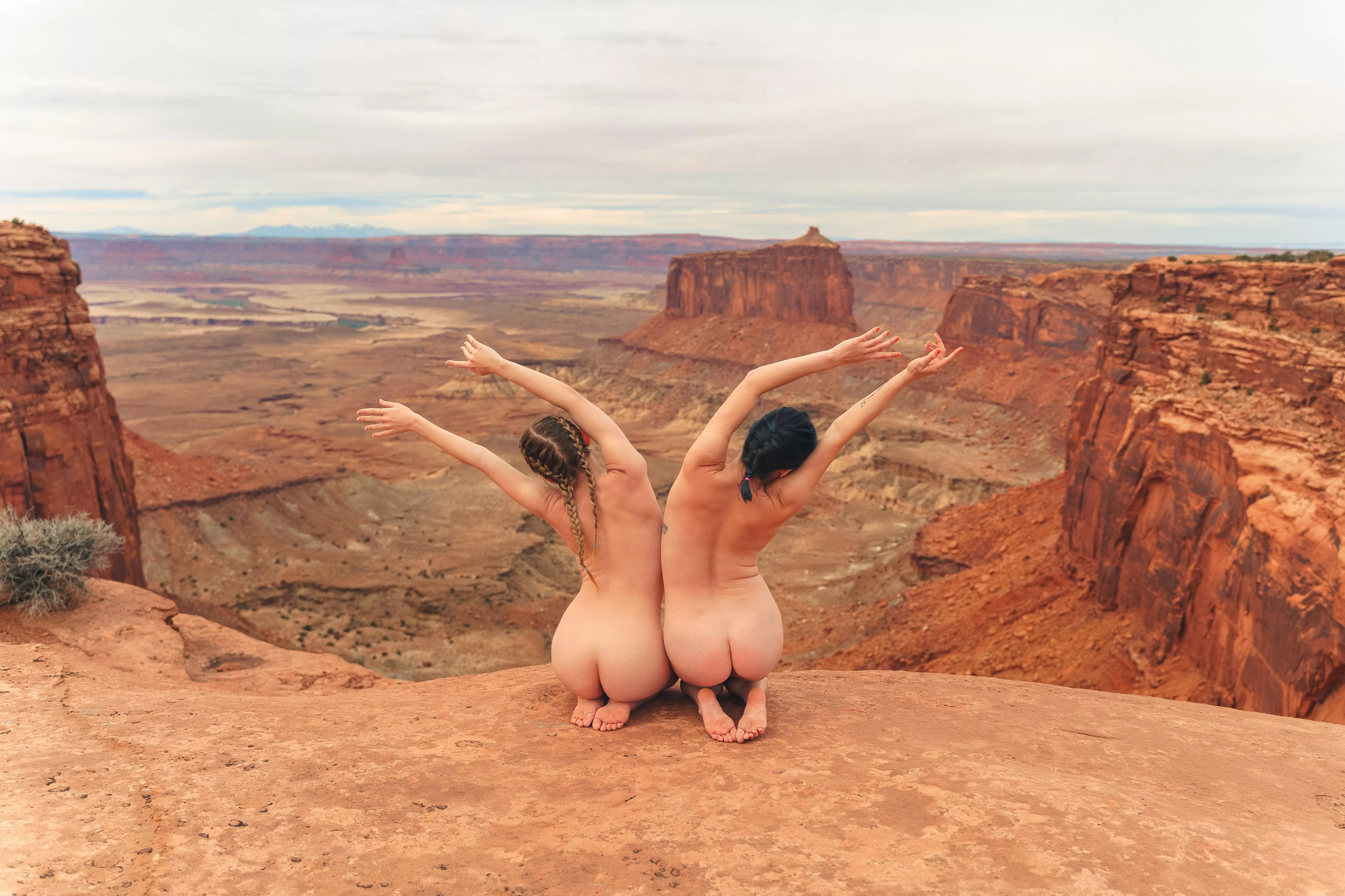 Nude in Canyonlands National Park