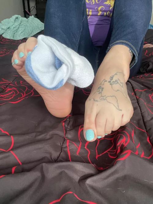 Open your mouth sock boy 😈