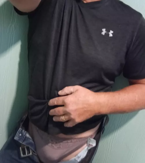 Panties at work feel nice