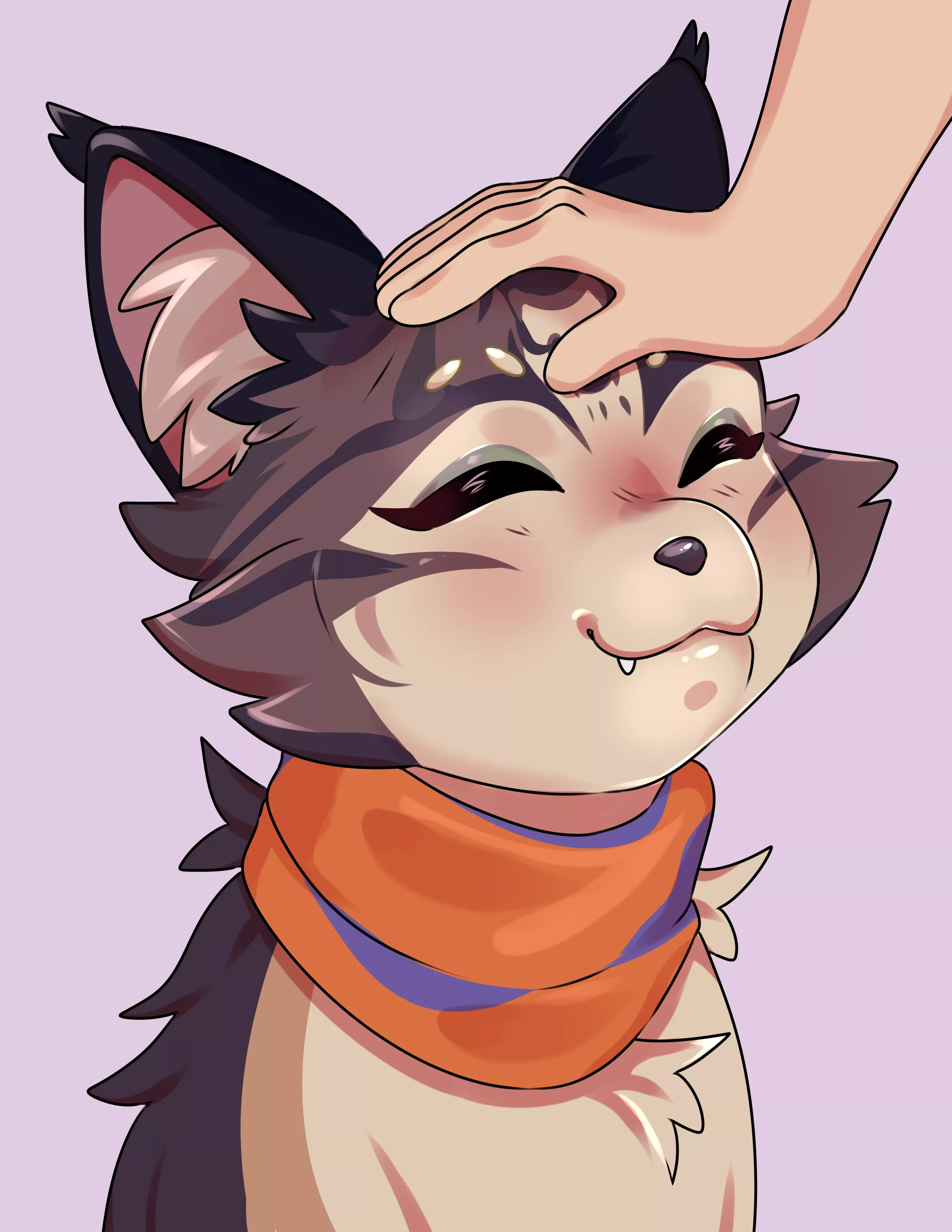 *Pat pat pat* (art by me)