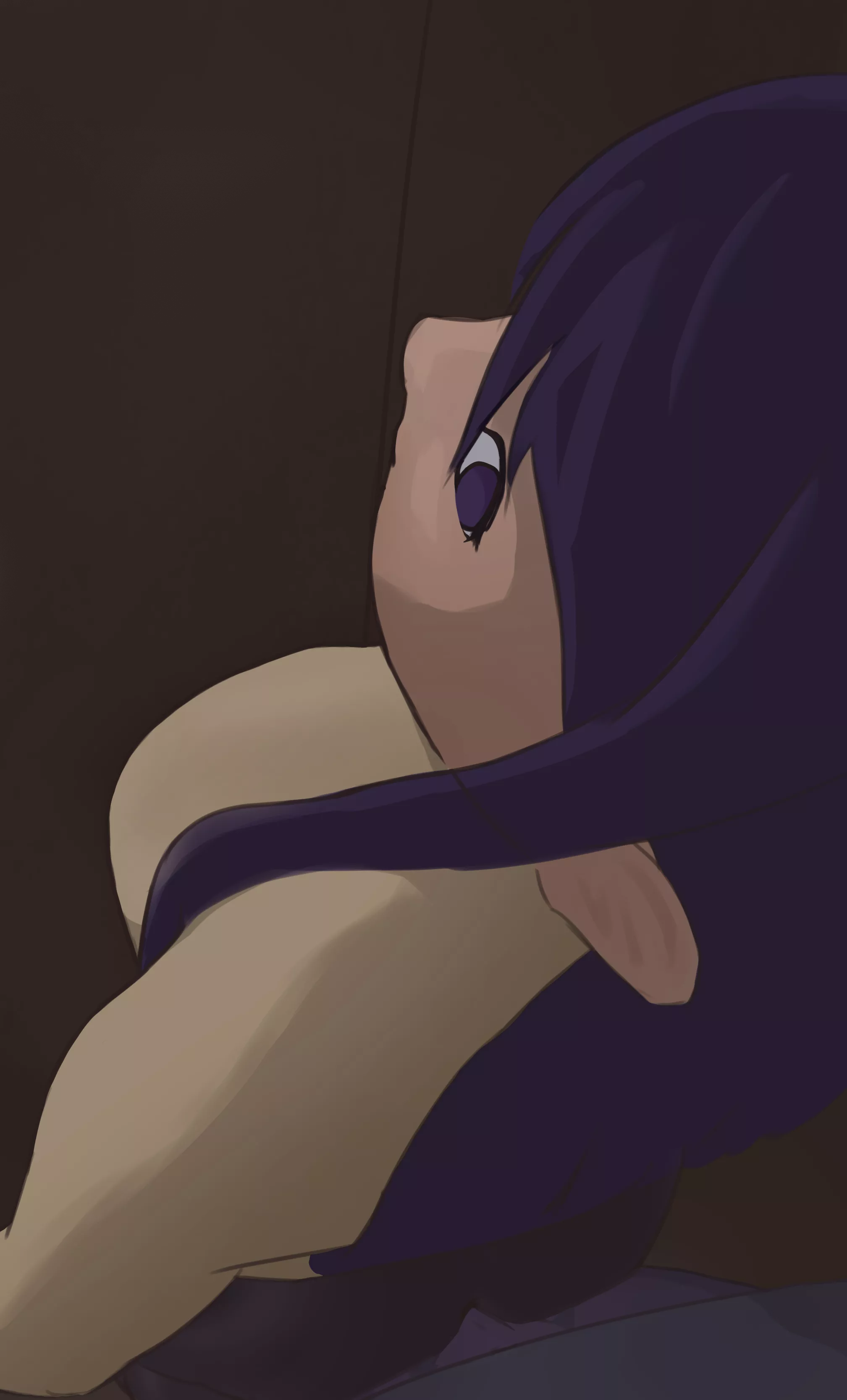 POV You and Yuri got pranked and locked in a closet