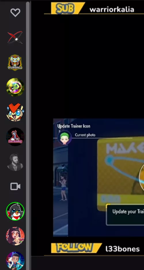 Problems with the followed vertical bar