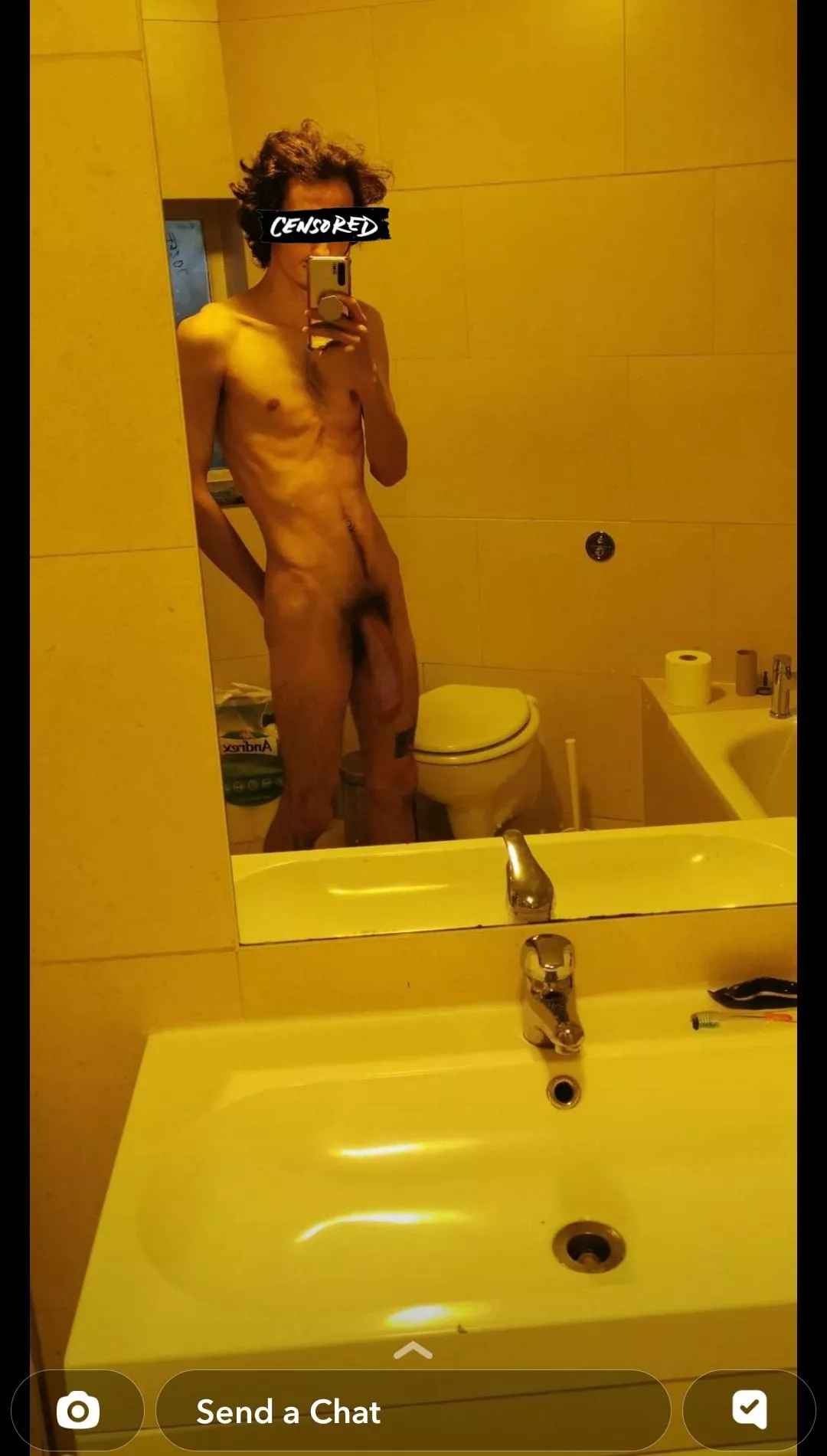 skinny but hung, DMs are open