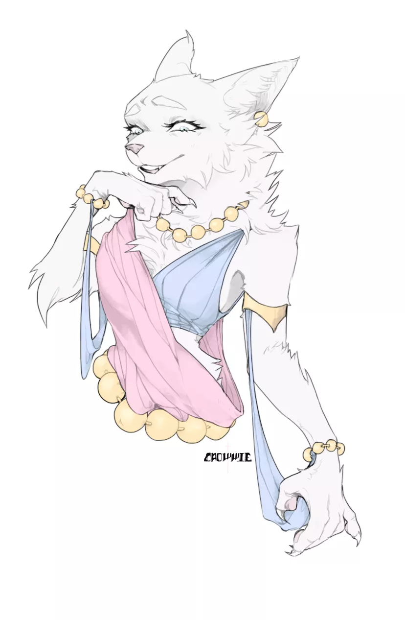 Tabaxi monk queen, by me