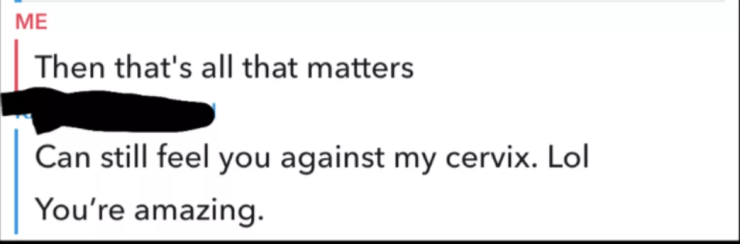 Texts from last night