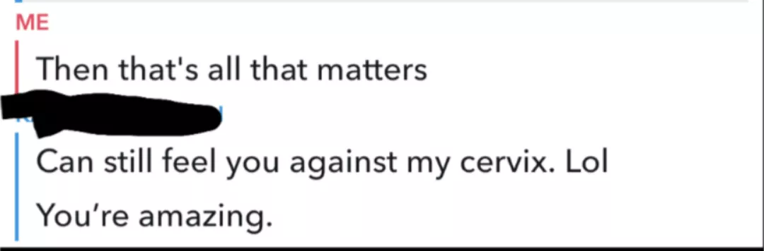 Texts from last night