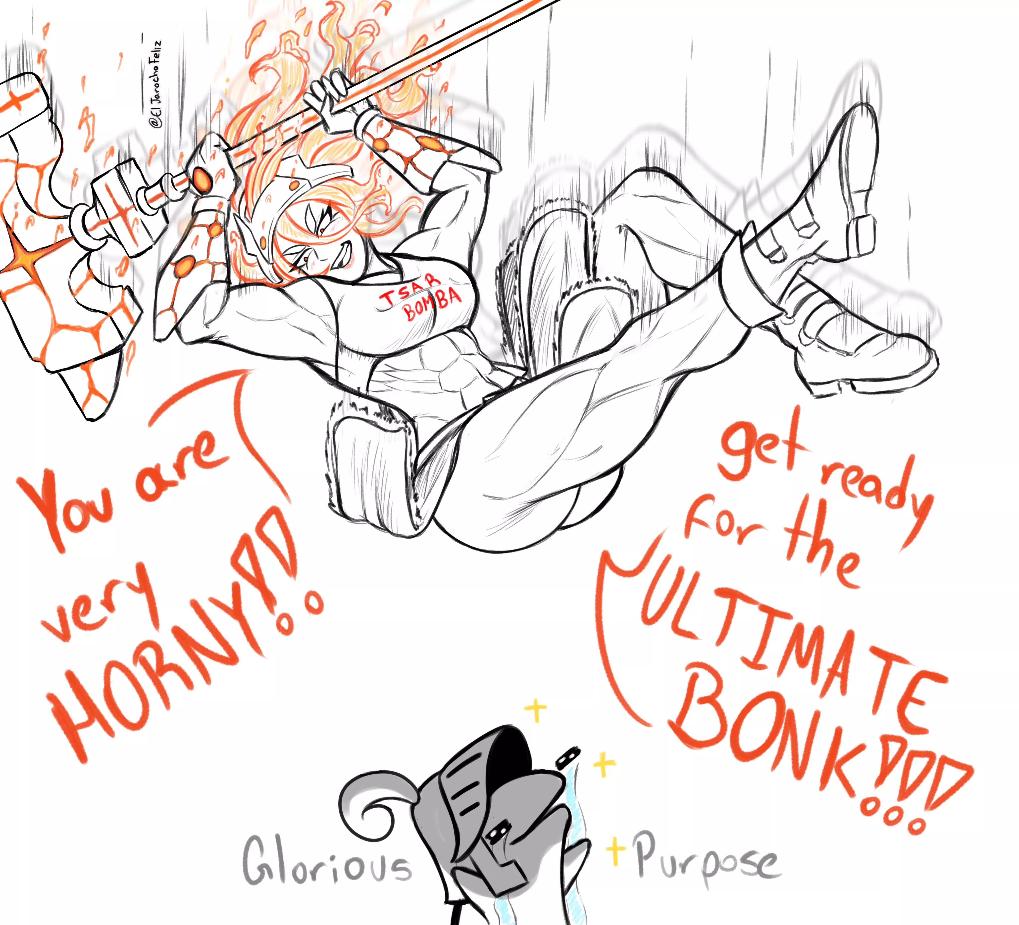 The Massive Muscle Girl Tsar-Bomba Bonk (@ElJarochoFeliz)