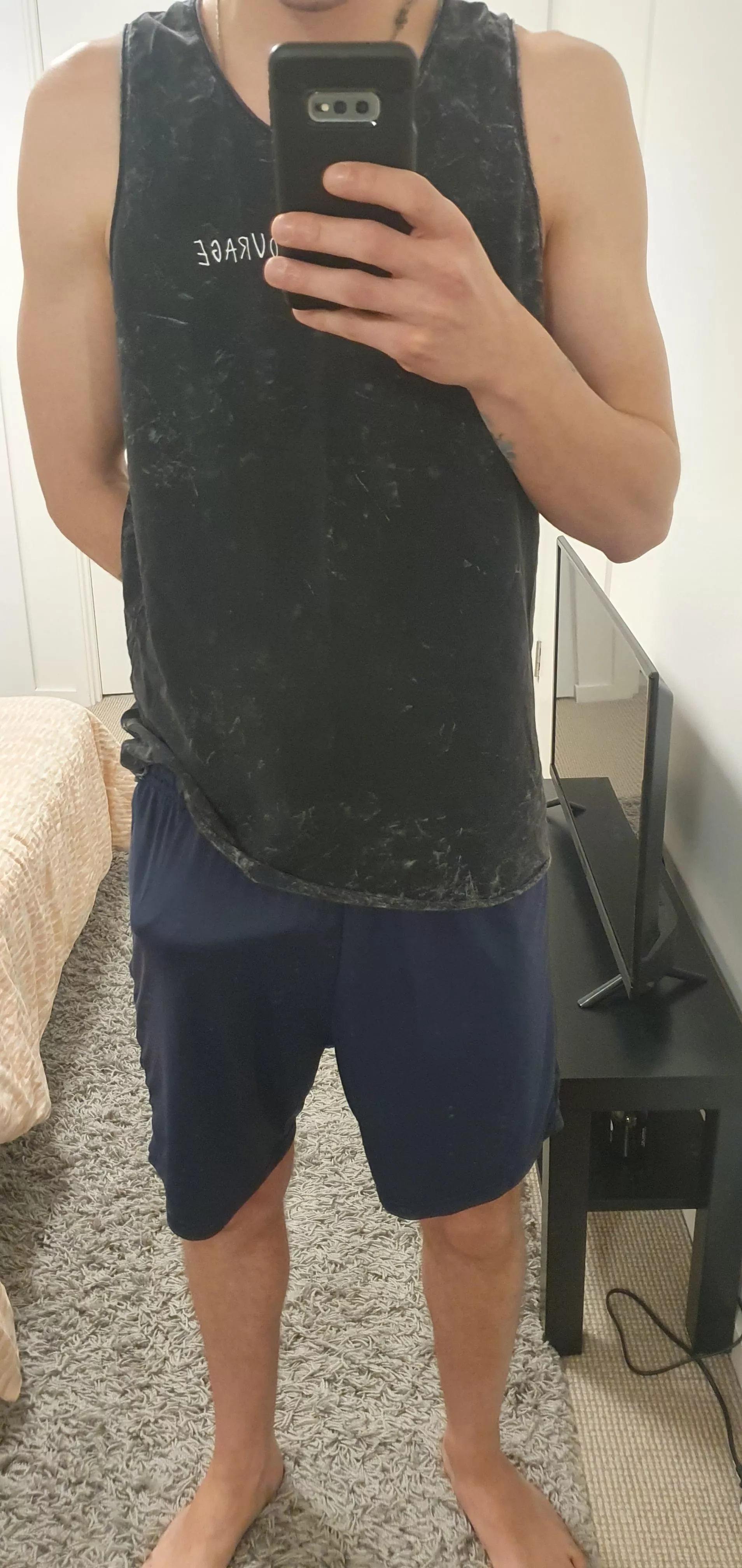 Would you stare if you spotted me at the gym?