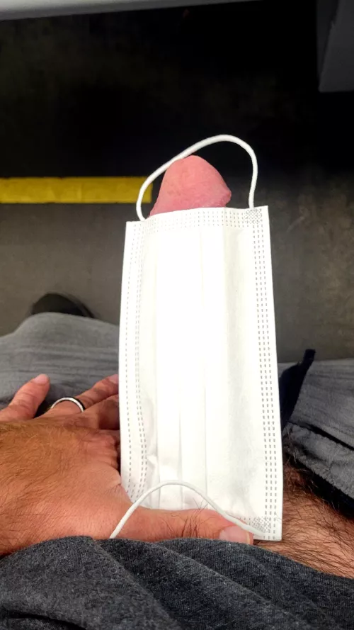 You've had your face covered by a mask for long enough!!! Time for it to be covered by my COCK!!!