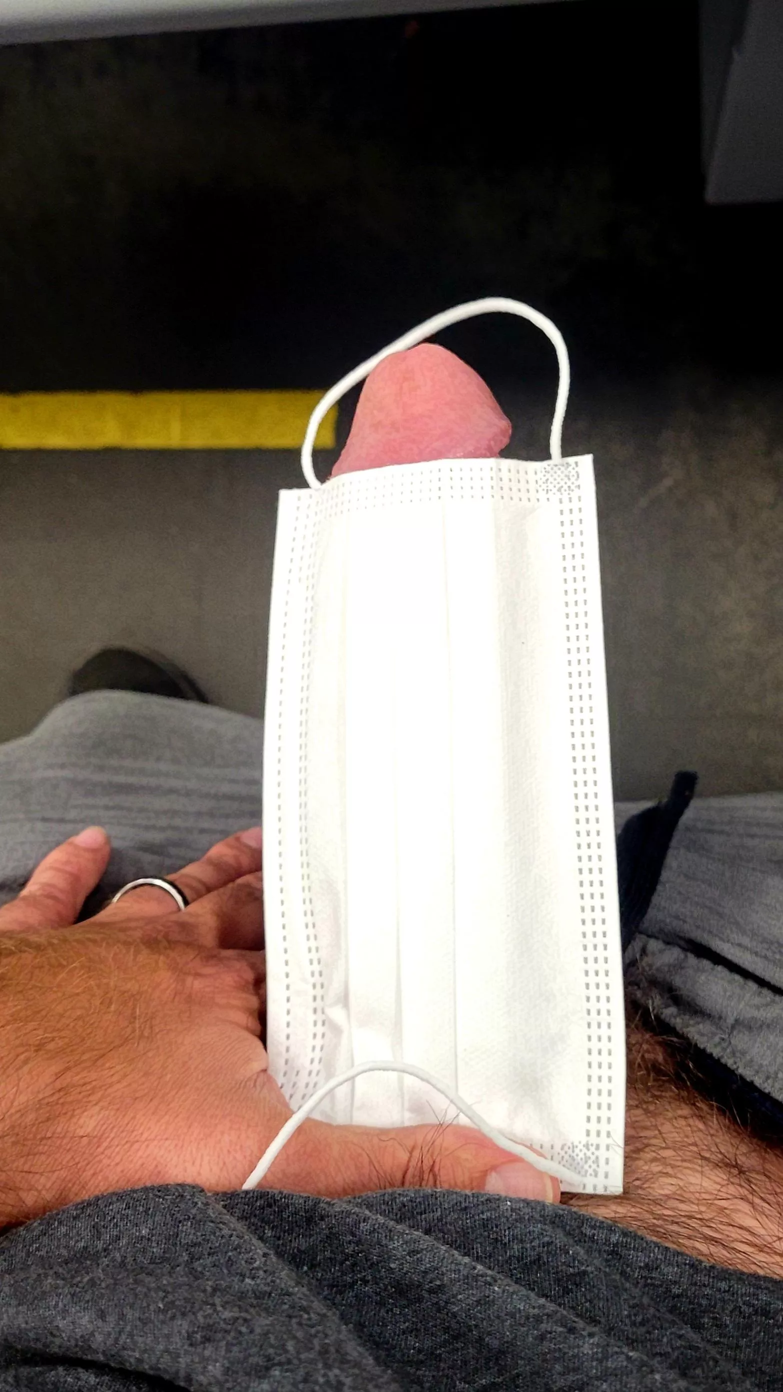 You've had your face covered by a mask for long enough!!! Time for it to be covered by my COCK!!!