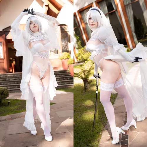 2B Bride (NieR:Automata) by MiihCosplay