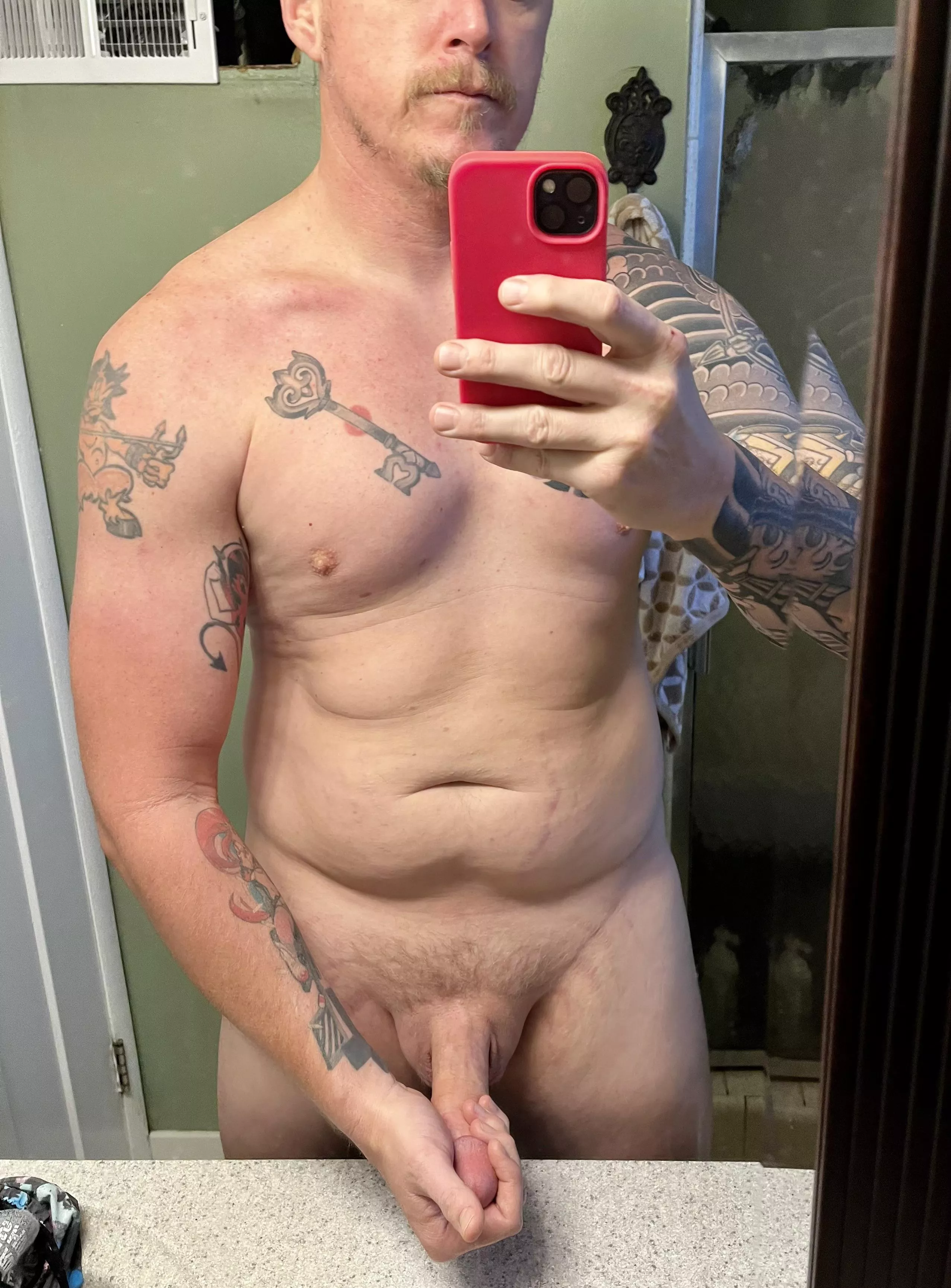 [40s] Dad with a hard cock.