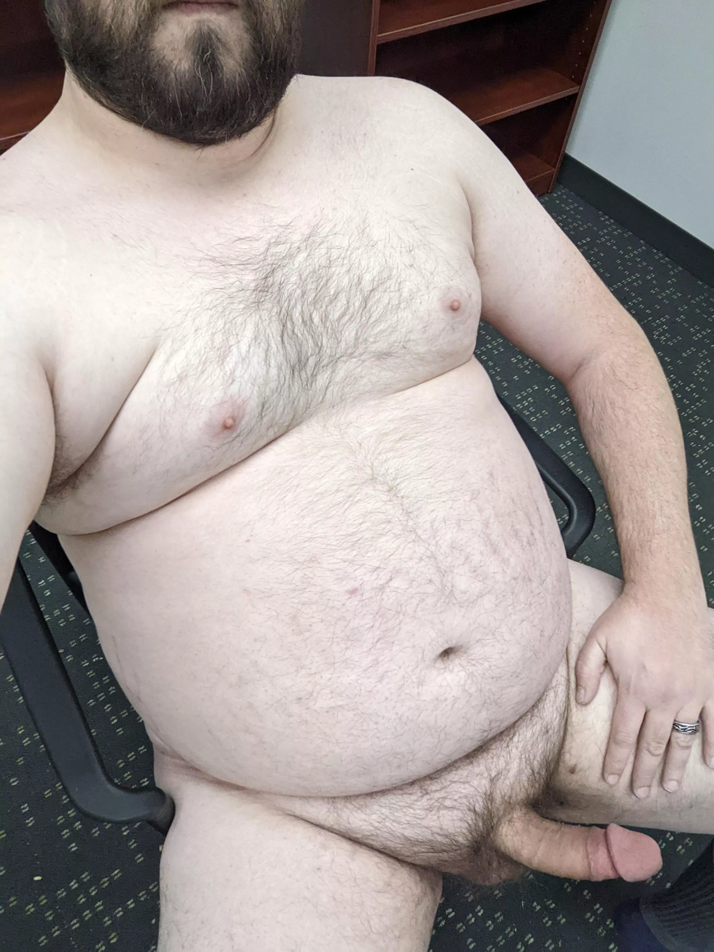 Always fun when I can get naked in the office