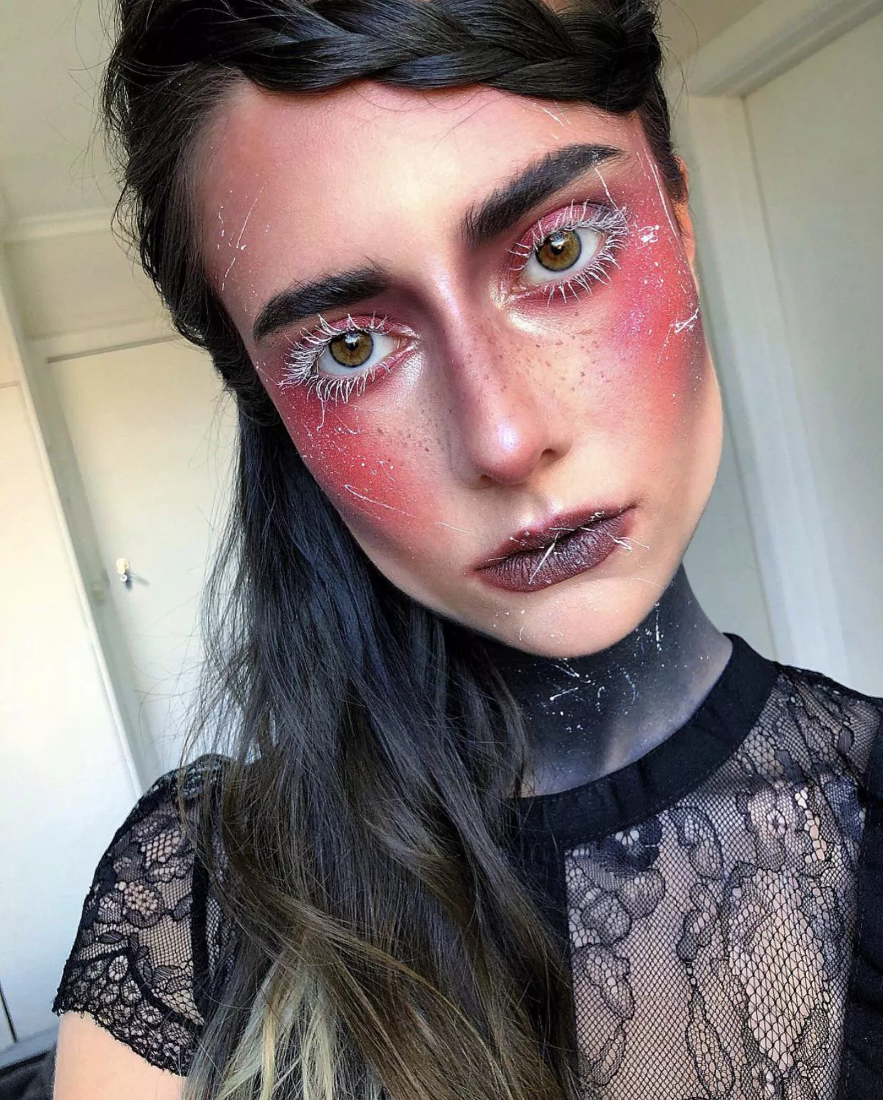 An old dark elf look I did! 🧝‍♀️