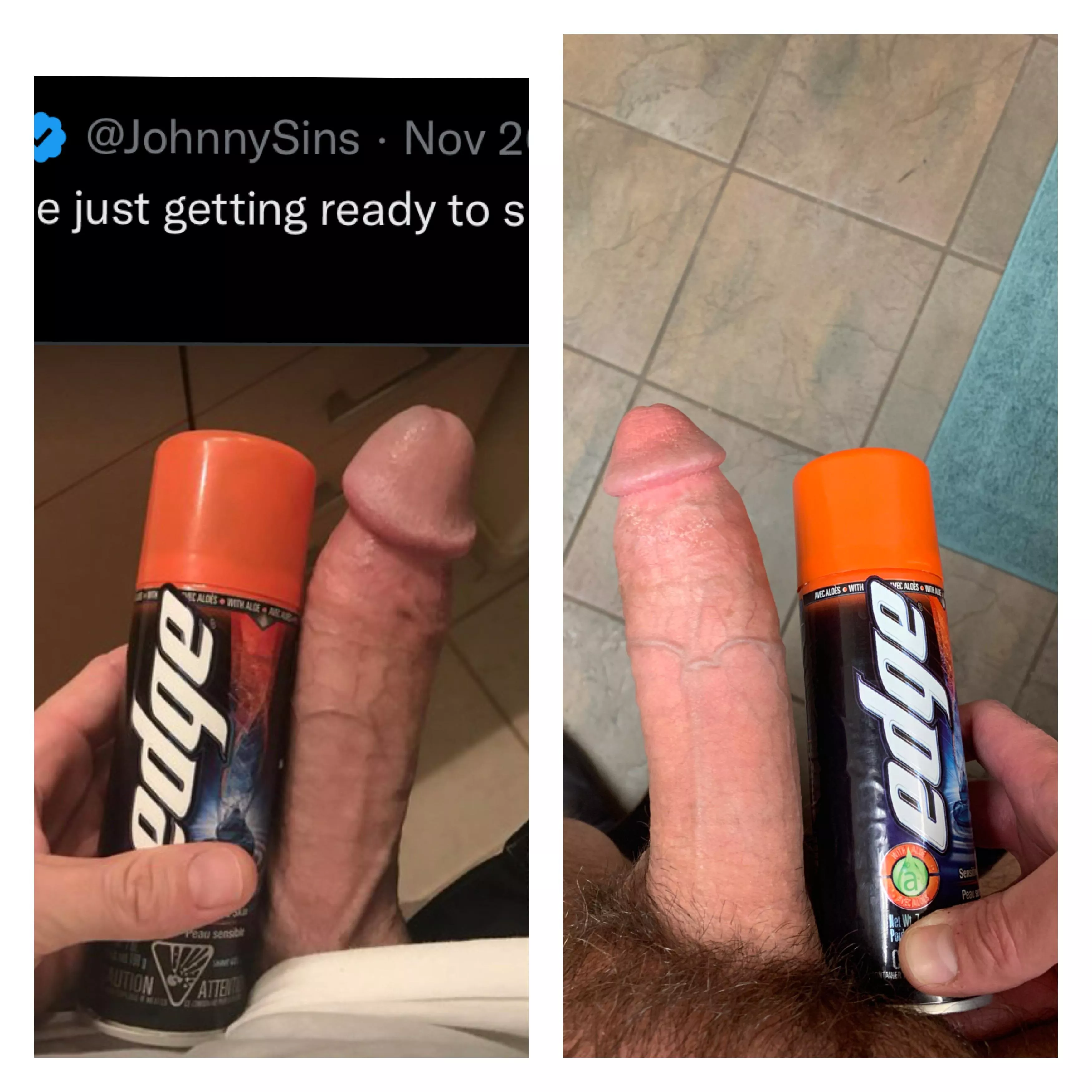 Bigger than a porn star (Johnny Sinns)